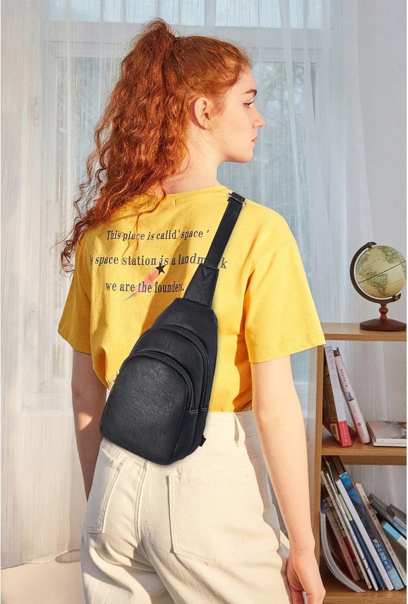 Telena Crossbody Bags for Women Leather Cross Body Sling Bag for Woman Travel - Image 2